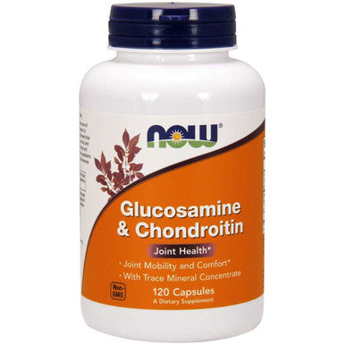 NOW Glucosamine & Chondroitin with Trace Minerals 120c