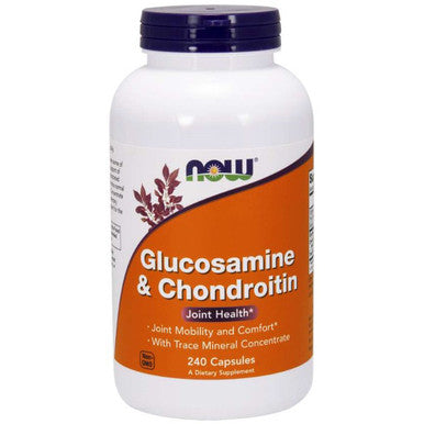 NOW Glucosamine & Chondroitin with Trace Minerals 240c