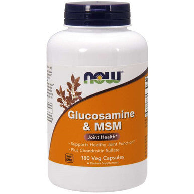 NOW Glucosamine & MSM 180vc