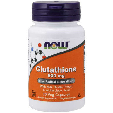 NOW Glutathione 500mg 30vc