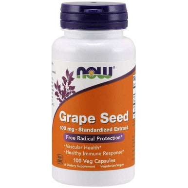 NOW Grape Seed 100mg 100vc
