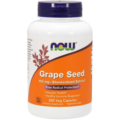 NOW Grape Seed 100mg 200vc