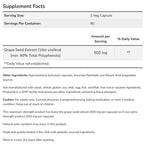 NOW Grape Seed Extract 500 mg Maximum Strength 90 veg capsules