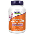 NOW Grape Seed Extract 500 mg Maximum Strength 90 veg capsules