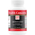 Health Concerns Artestatin Artemisia Herbal Supplement bottle on a white background
