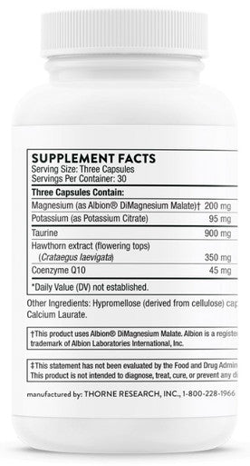 Thorne Heart Health Complex (formerly Q10 Plus) 90c