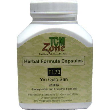 TCM Honeysuckle and Forsythia Formula - T173C Yin Qiao San 100vc