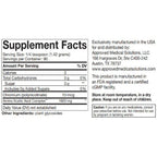 Hunger GLP-1, supplement facts, ingredients, Approved Medical Solutions, weight managenment, carb cravings control