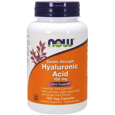 NOW Hyaluronic acid 100mg 120vc