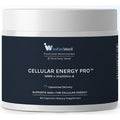 Supplement container labeled 'Cellular Energy Pro' by InfiniWell on a white background