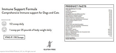 Thorne Vet Immune Support Formula 6.35 oz (180g)