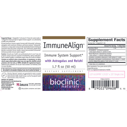 Bioclinic Naturals ImmuneAlign 1.7 oz (50ml)
