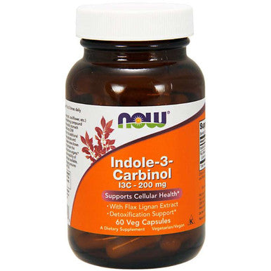 NOW Indole-3-Carbinol (I3C) 200 mg 60vc