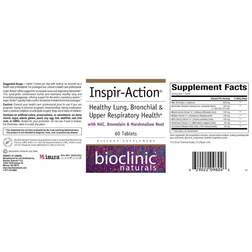 Bioclinic Naturals Inspir-Action 60t