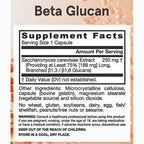 Jarrow Formulas Beta Glucan 60 Capsules
