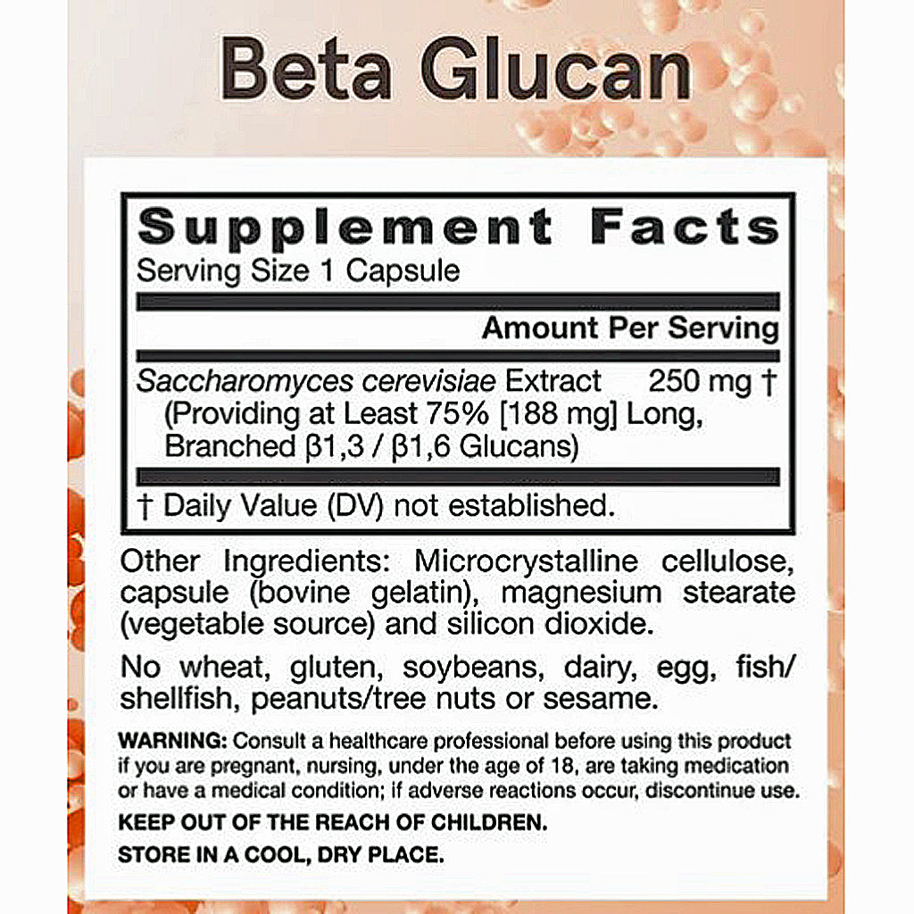 Jarrow Formulas Beta Glucan 60 Capsules