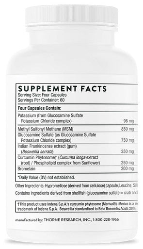 Thorne Joint Support Nutrients 240c