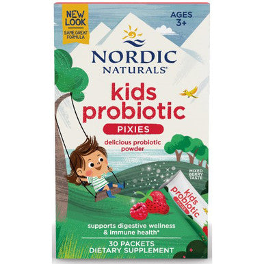 Nordic Naturals Kids Probiotic Pixies (Mixed Berry) 30 Packets