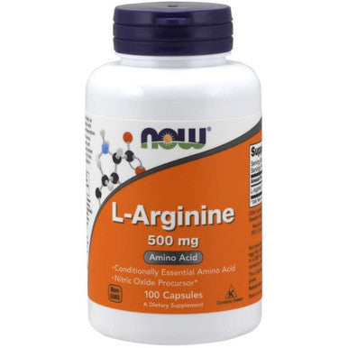 NOW L-Arginine 500mg 100c
