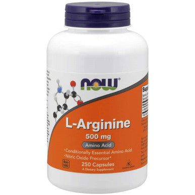 NOW L-Arginine 500mg 250c
