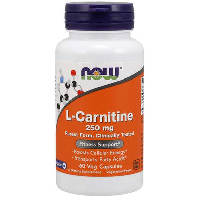 NOW L-Carnitine 250mg 60vc