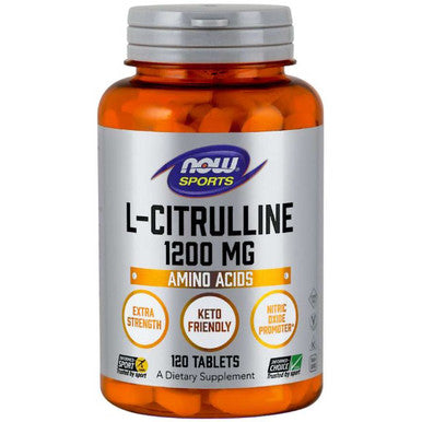 NOW L-Citrulline 1,200 mg Extra Strength 120t