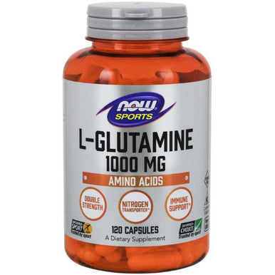 NOW L-Glutamine 1,000mg 120vc