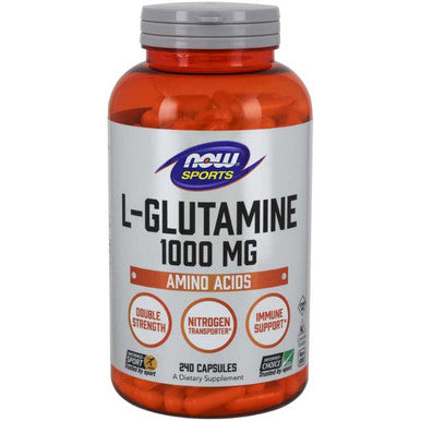 NOW L-Glutamine 1,000mg 240vc