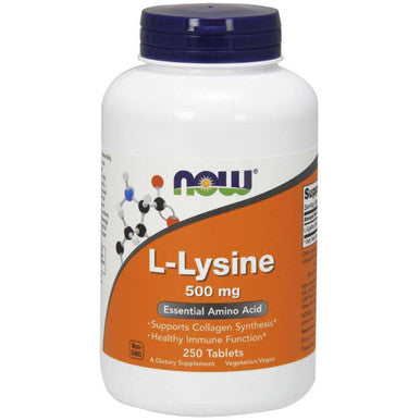 NOW L-Lysine 500mg 250T
