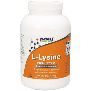 NOW L-Lysine Powder 1 lb.