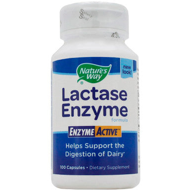 Natures Way Lactose Defense Digestive Enzymes (formerly Lactase Enzyme) 100c