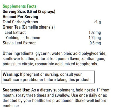 DaVinci Laboratories Liposomal L-Theanine 1 oz.