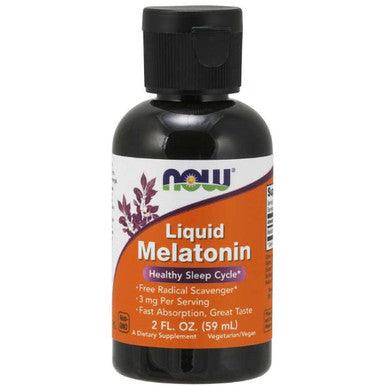 NOW Liquid Melatonin 2 oz.