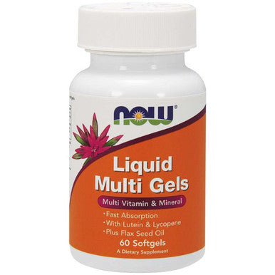NOW Liquid Multi Gels 60sg