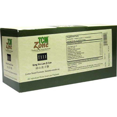 TCM Lotus Seed Formula - T111G Qing Xin Lian Zi San 42pkts