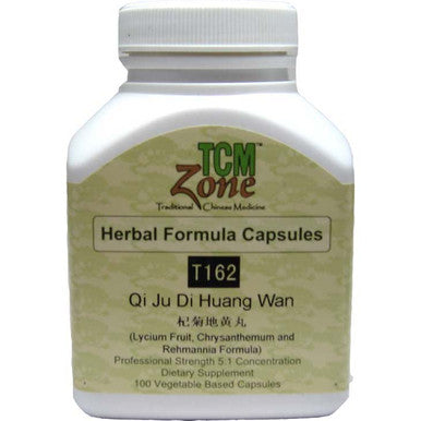 TCM Lycium Fruit, Chrysanthemum and Rehmannia - T162C Qi Ju Di Huang Wan 100vc