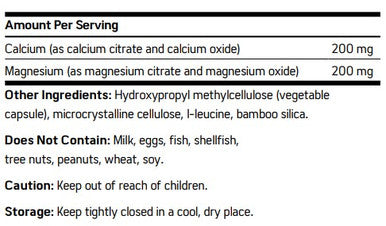 NuMedica Mag-Cal Citrate 120c