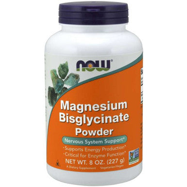 NOW Magnesium Bisglycinate Powder 8 oz.