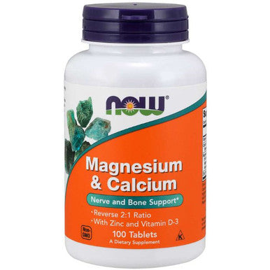 NOW Magnesium & Calcium 100t