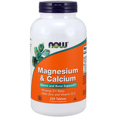 NOW Magnesium & Calcium 250t