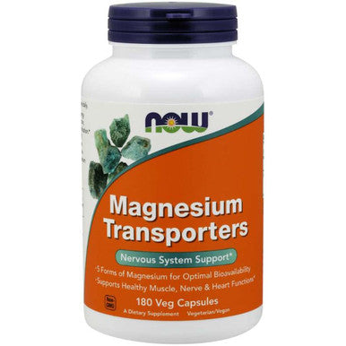NOW Magnesium Transporters 180vc