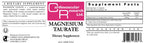 Cardiovascular Research Magnesium Taurate 60vc