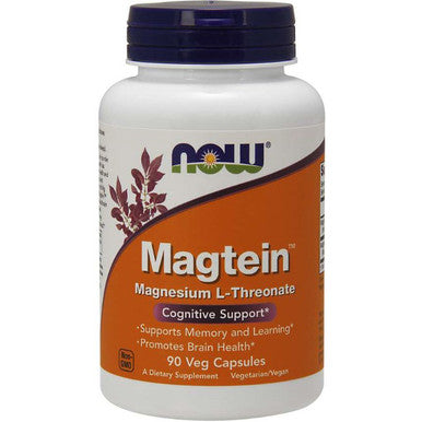 NOW Magtein Magnesium L-Threonate 90vc