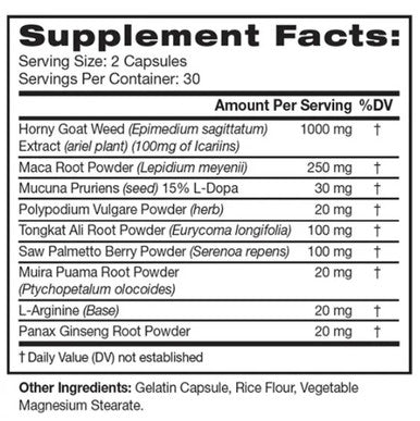 Neurobiologix Male Support Formula 60c