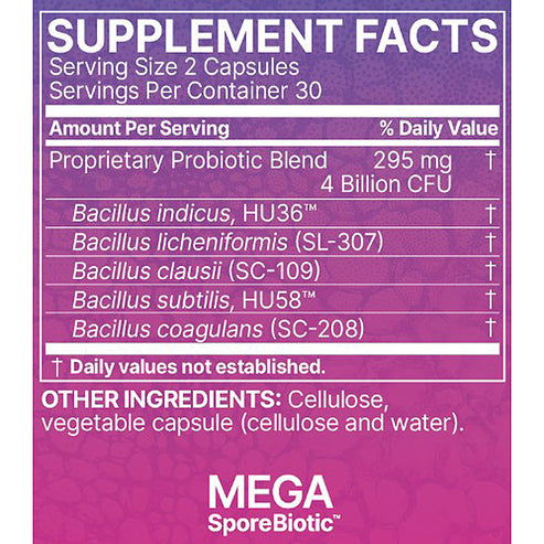 Microbiome Labs Megasporebiotic 60c