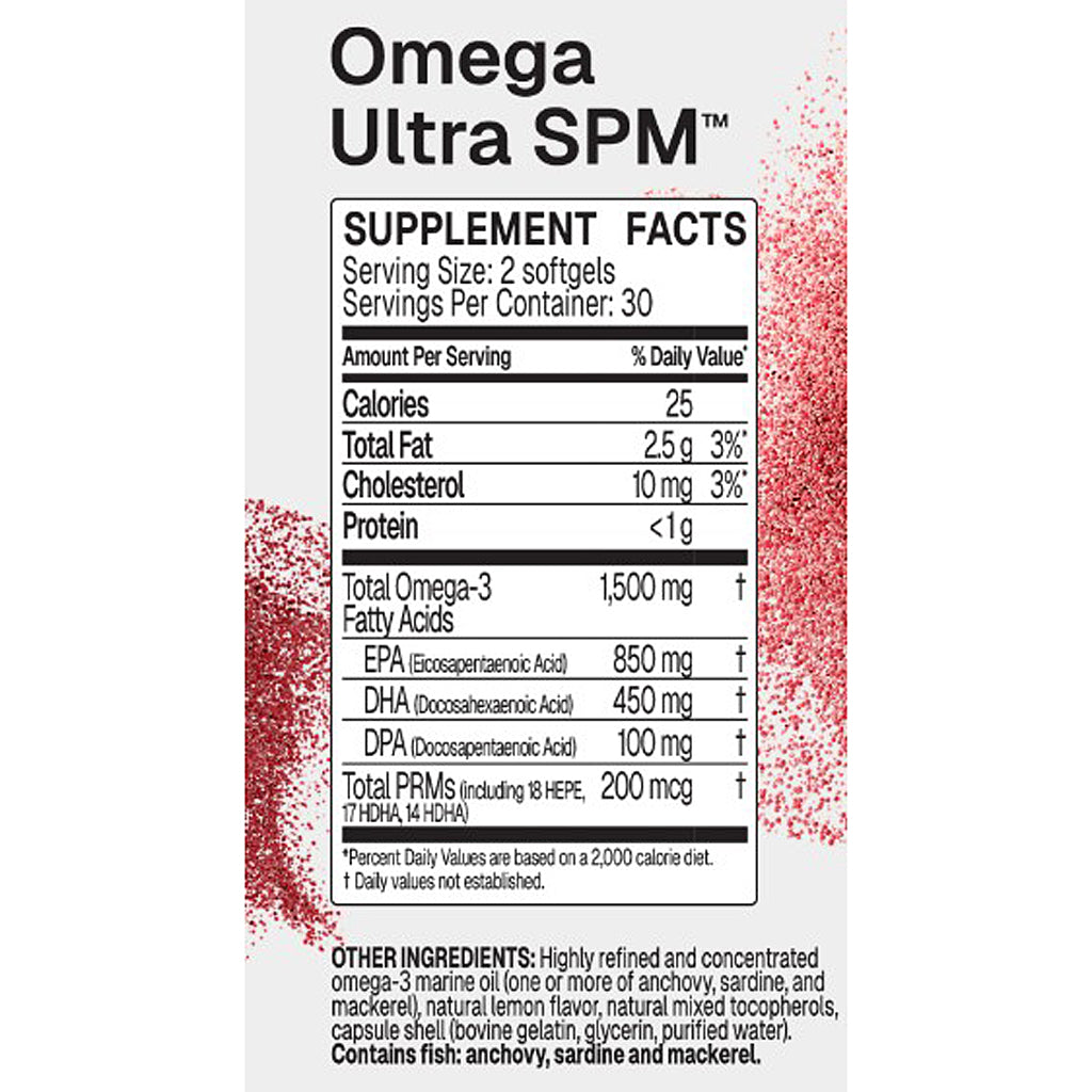 Microbiome Labs Omega Ultra SPM 60sg