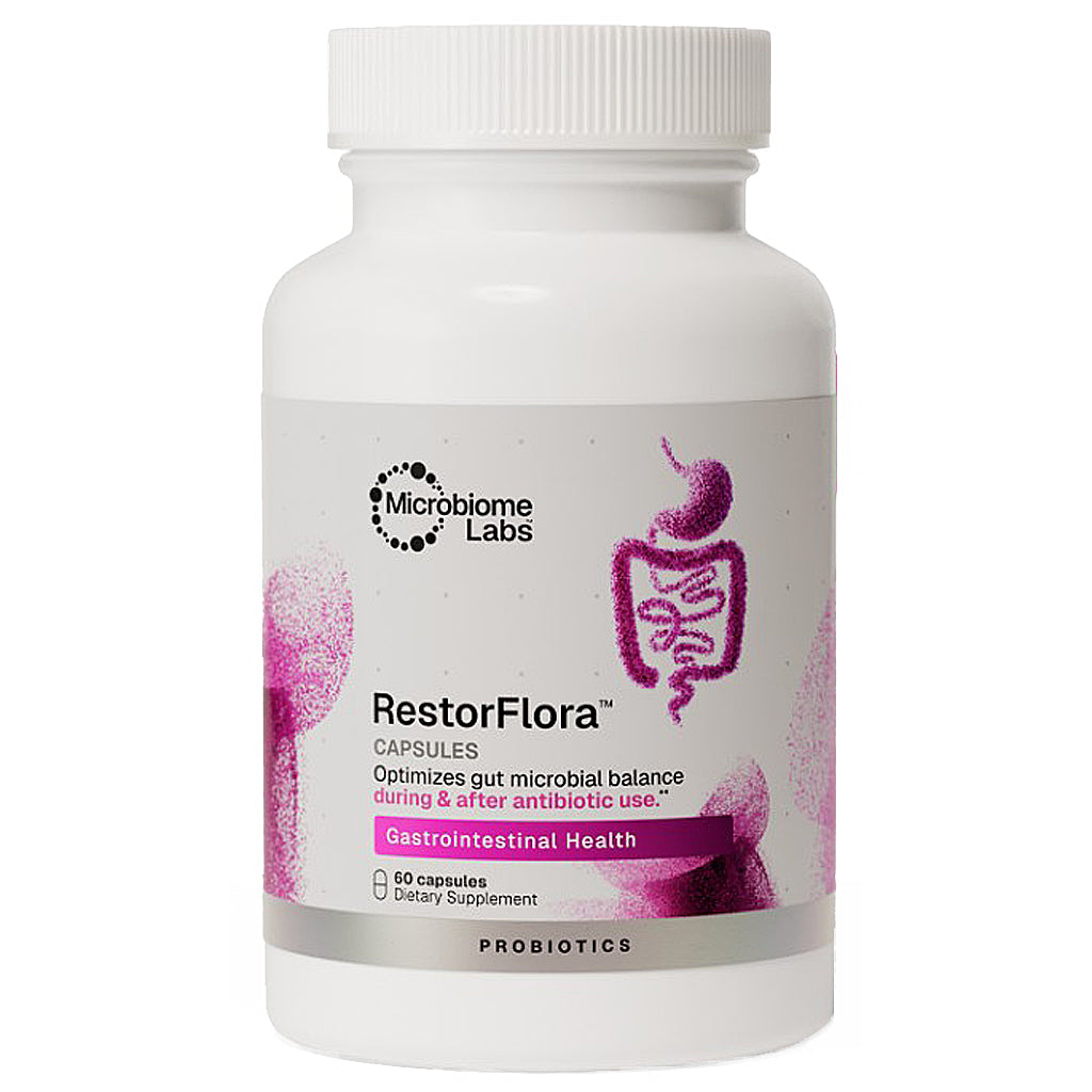 Microbiome Labs RestorFlora 60 capsules