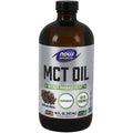 NOW MCT Oil Liquid Chocolate Mocha 16 oz.