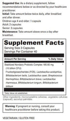 DaVinci Laboratories Mega Probiotic ND 120c
