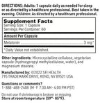 SFI Health Melatonin 3 mg 60vc